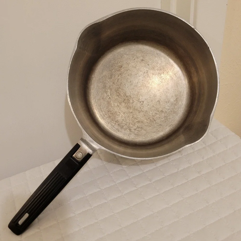 VTG GHC Magnalite Guardian Service Cast Aluminum Pot Pour Spouts Lid MCM Kitchen